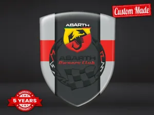 Fiat Abarth Silikonsticker Auto Edition Hochwertig Anpassbar